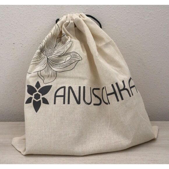 Anuschka Hot Air Balloon Hand-Painted Leather Kiss Lock Clutch Crossbody Bag - Picture 11 of 11